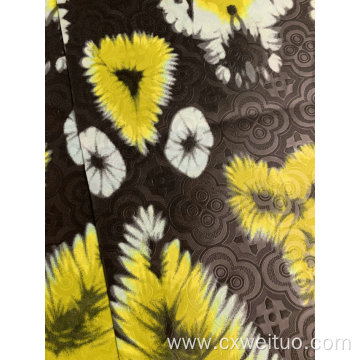 african wax pring polyester fabric
